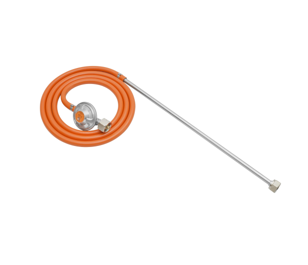 LECHAR Wąż + reduktor z manometrem + zl.długa prosta 2m FPB-DP-200 - 1438176 - zdjęcie